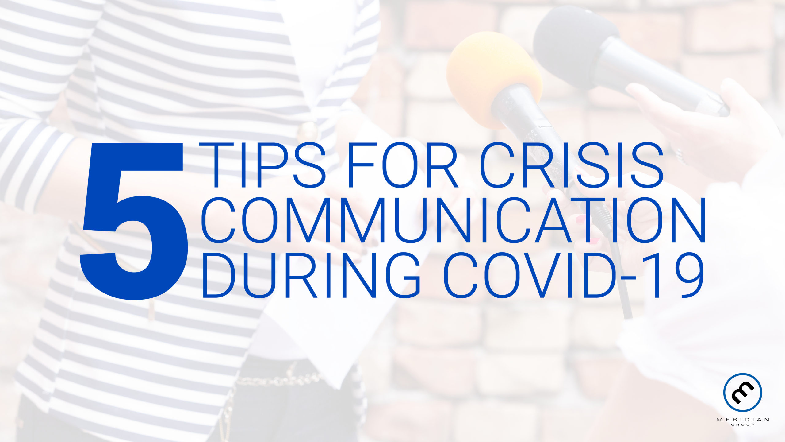 5 Tiips for Crisis Communication